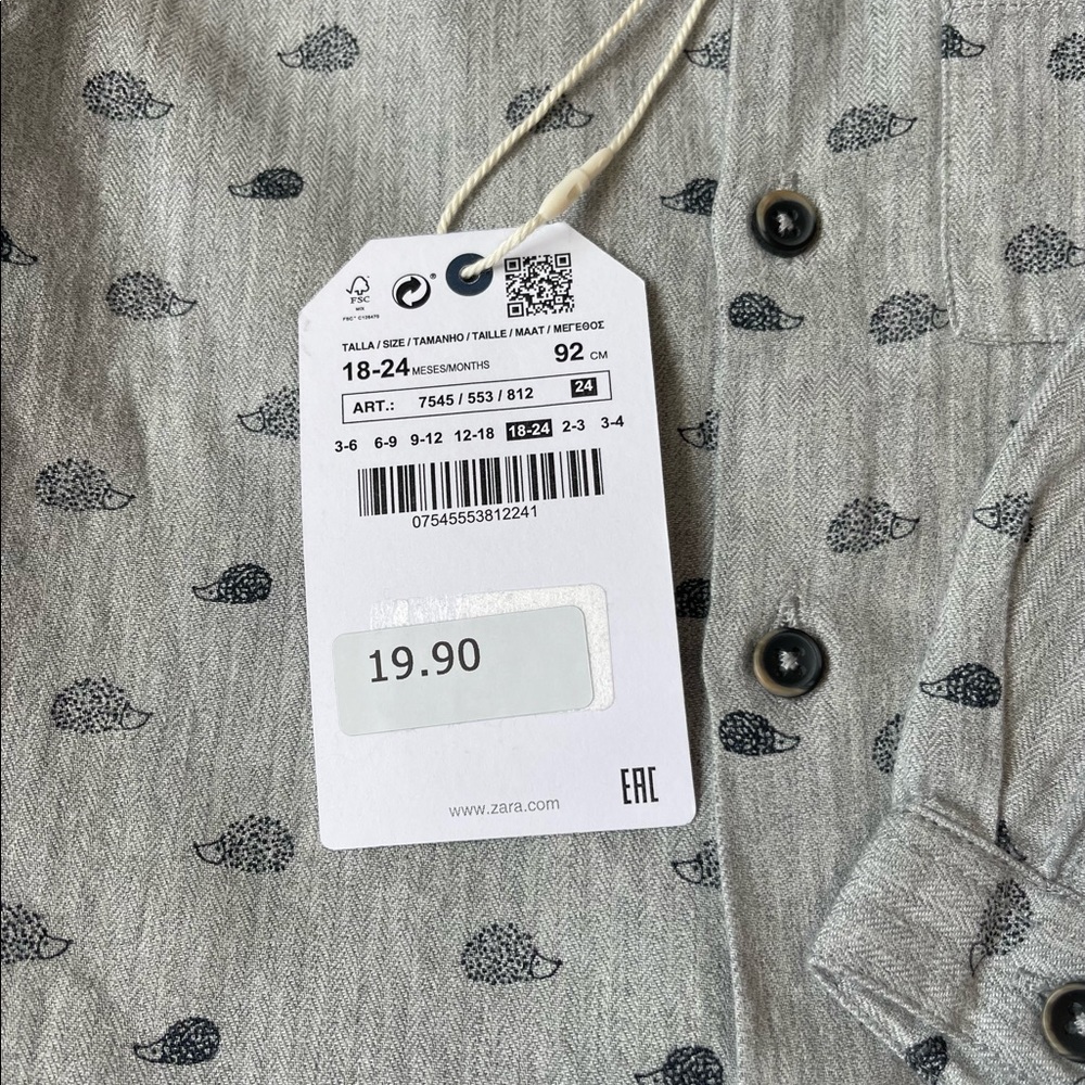 Zara Long Sleeve Shirt